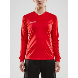 CRAFT Squad Solid langarm Trikot Damen 1430 - bright red L