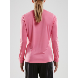 CRAFT Squad Go Solid langarm Trikot Damen 1471 - pop XS