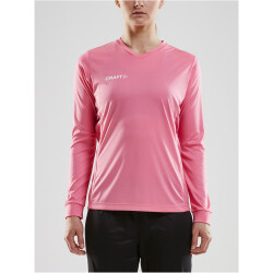 CRAFT Squad Solid langarm Trikot Damen 1471 - pop XS