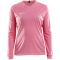 CRAFT Squad Go Solid langarm Trikot Damen 1471 - pop XS