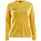CRAFT Squad Solid langarm Trikot Damen 1552 - sweden yellow XS