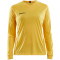 CRAFT Squad Solid langarm Trikot Damen 1552 - sweden yellow S