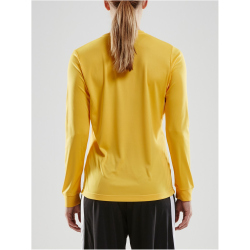CRAFT Squad Solid langarm Trikot Damen 1552 - sweden yellow M