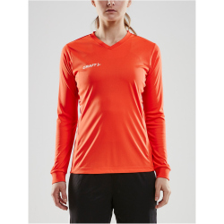 CRAFT Squad Go Solid langarm Trikot Damen 1570 - cocktail XS