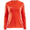 CRAFT Squad Go Solid langarm Trikot Damen 1570 - cocktail XS