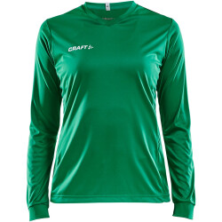 CRAFT Squad Solid langarm Trikot Damen 1651 - team green XS