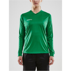CRAFT Squad Solid langarm Trikot Damen 1651 - team green XS