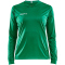 CRAFT Squad Go Solid langarm Trikot Damen 1651 - team green XS