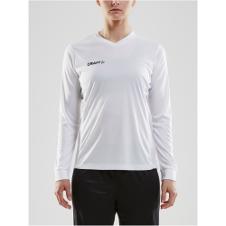 CRAFT Squad Go Solid langarm Trikot Damen 1900 - white M