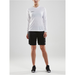 CRAFT Squad Go Solid langarm Trikot Damen 1900 - white M