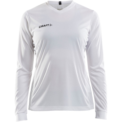CRAFT Squad Solid langarm Trikot Damen 1900 - white XXL