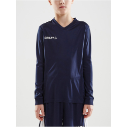 CRAFT Squad Go Solid langarm Trikot Kinder 1390 - navy...