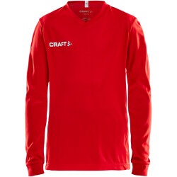 CRAFT Squad Solid langarm Trikot Kinder 1430 - bright red...