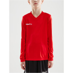 CRAFT Squad Solid langarm Trikot Kinder 1430 - bright red...