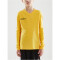 CRAFT Squad Solid langarm Trikot Kinder 1552 - sweden yellow 122/128