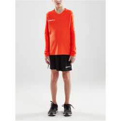 CRAFT Squad Solid langarm Trikot Kinder 1570 - cocktail 146/152