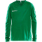 CRAFT Squad Go Solid langarm Trikot Kinder 1651 - team green 122/128