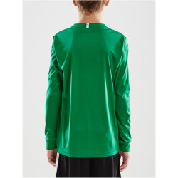 CRAFT Squad Solid langarm Trikot Kinder 1651 - team green 158/164
