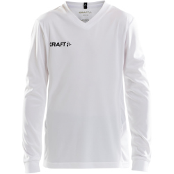 CRAFT Squad Go Solid langarm Trikot Kinder 1900 - white...