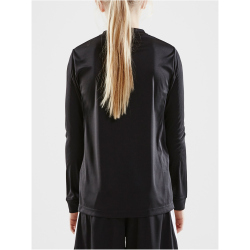 CRAFT Squad Solid langarm Trikot Kinder 9999 - black 134/140