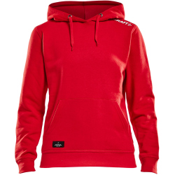 CRAFT Community Hoodie Damen 430000 - bright red XS