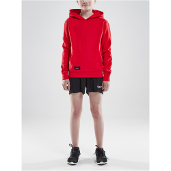 CRAFT Community Hoodie Kinder 430000 - bright red 122/128