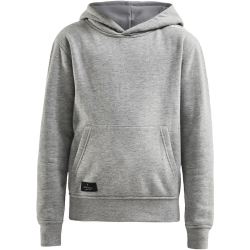 CRAFT Community Hoodie Kinder 950000 - grey melange 158/164