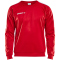 CRAFT Progress Round-Neck Sweatshirt Herren 430900 - bright red/white XS