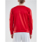 CRAFT Progress Round-Neck Sweatshirt Herren 430900 - bright red/white XS
