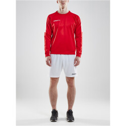 CRAFT Progress Round-Neck Sweatshirt Herren 430900 - bright red/white XXL