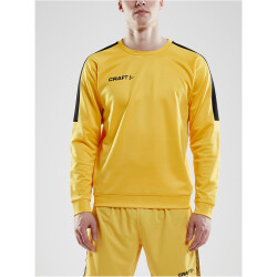 CRAFT Progress Round-Neck Sweatshirt Herren 552999 - sweden yellow/black S