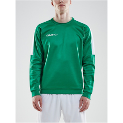 CRAFT Progress Round-Neck Sweatshirt Herren 651900 - team green/white XS