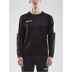 CRAFT Progress Round-Neck Sweatshirt Herren 999900 - black/white L