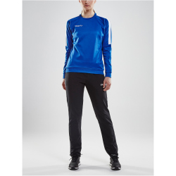 CRAFT Progress Round-Neck Sweatshirt Damen 346900 - club cobolt/white XS