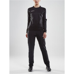 CRAFT Progress Round-Neck Sweatshirt Damen 999900 - black/white XS