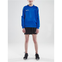 CRAFT Progress Round-Neck Sweatshirt Kinder 346900 - club cobolt/white 122/128