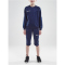 CRAFT Progress Round-Neck Sweatshirt Kinder 390900 - navy/white 122/128