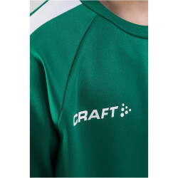 CRAFT Progress Round-Neck Sweatshirt Kinder 651900 - team green/white 122/128