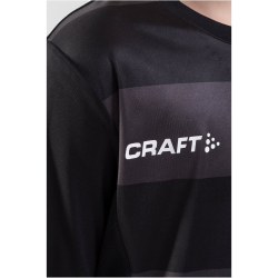 CRAFT Progress langarm Torwarttrikot ohne Polster Kinder 999000 - black 122/128