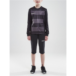 CRAFT Progress langarm Torwarttrikot ohne Polster Kinder 999000 - black 122/128