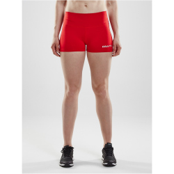 CRAFT Squad Hotpants Damen 430000 - bright red XS