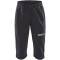 CRAFT Progress 3/4-Trainingshose Kinder 999900 - black/white 122/128