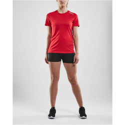 CRAFT Rush T-Shirt Damen 430000 - bright red XS