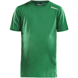 CRAFT Rush T-Shirt Kinder 651000 - team green 110/116