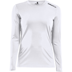 CRAFT Rush Langarmshirt Damen 900000 - white XS