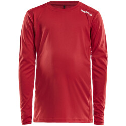CRAFT Rush Langarmshirt Kinder 430000 - bright red 110/116