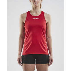 CRAFT Rush Tanktop Damen 430000 - bright red XS