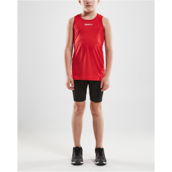 CRAFT Rush Tanktop Kinder 430000 - bright red 110/116