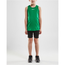 CRAFT Rush Tanktop Kinder 651000 - team green 110/116