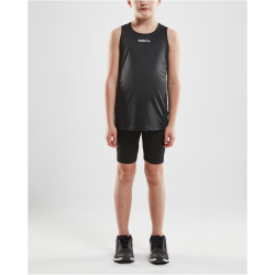 CRAFT Rush Tanktop Kinder 999000 - black 110/116